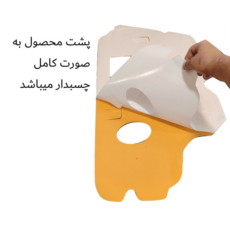 عایق صداگیری درب خودرو ایده تولید اروم ماهان مدل org مناسب برای پژو پارس مجموعه 4 عددی