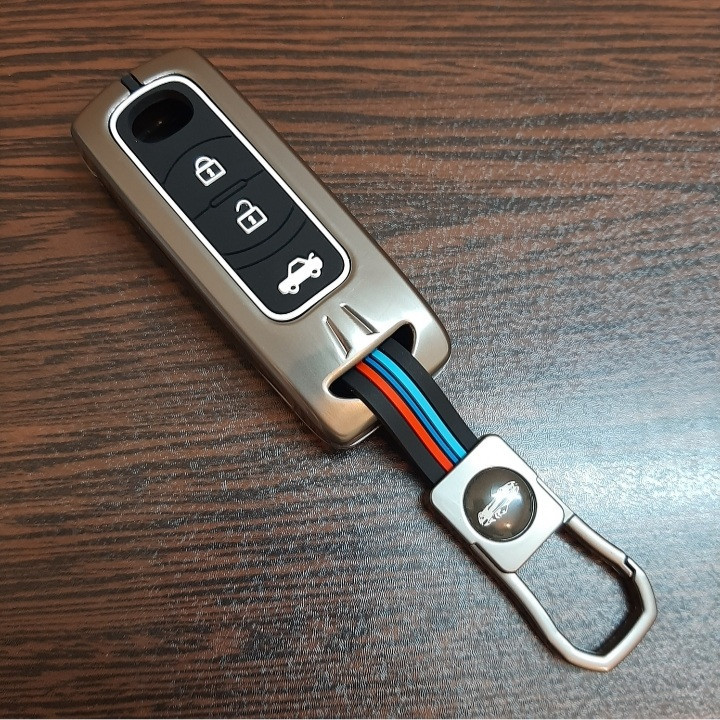 کاور ریموت و سوئیچ خودرو دیاموند شاپینگ مدل DS-mzda3new-car-metal مناسب برای مزدا 3