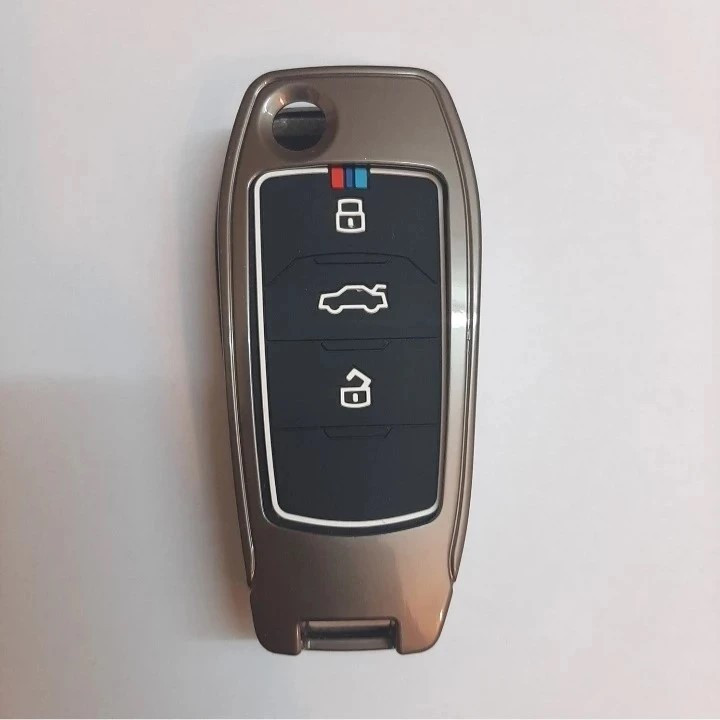 کاور ریموت و سوئیچ خودرو دیاموند شاپینگ مدل DS-SAINASl-car-metal مناسب برای ساینا کوییک اس