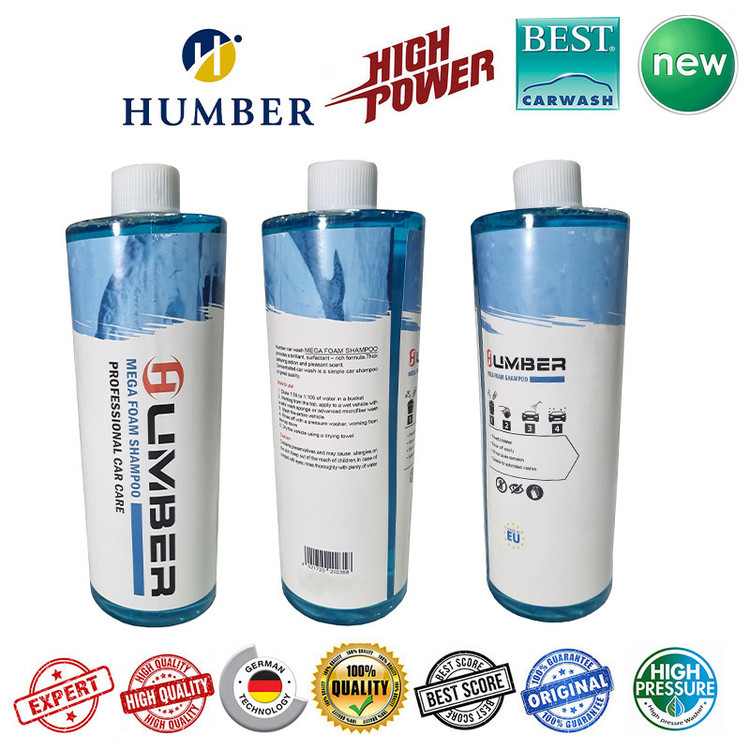 شامپو کارواش بدنه خودرو هامبر مدل Mega Foam 125 حجم 1000 میلی لیتر