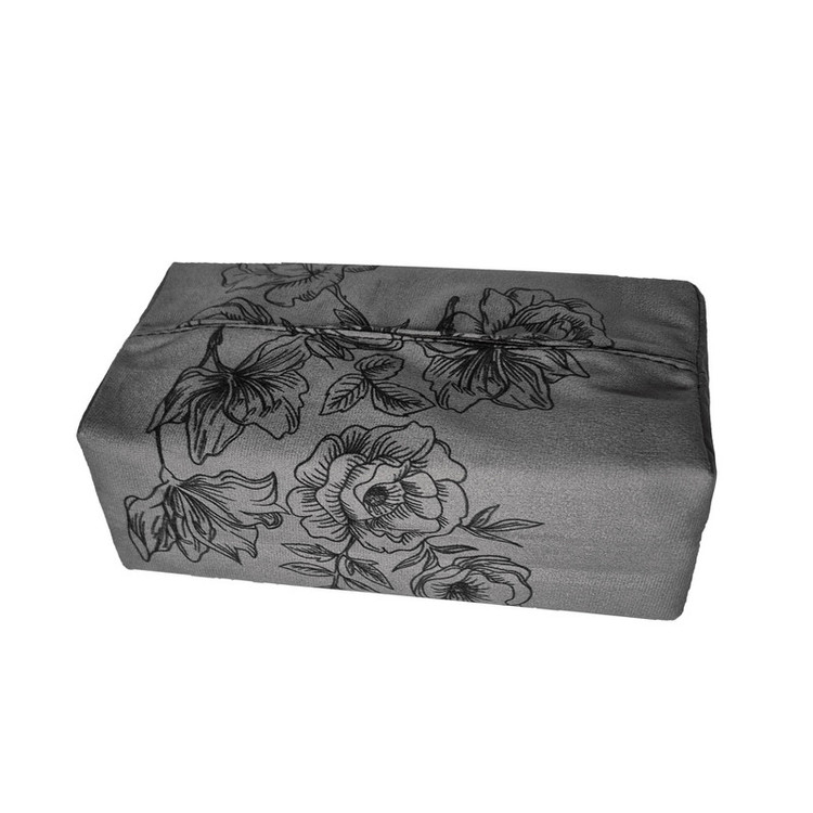 سطل زباله خودرو این چنتا مدل Floral به همراه جای دستمال کاغذی