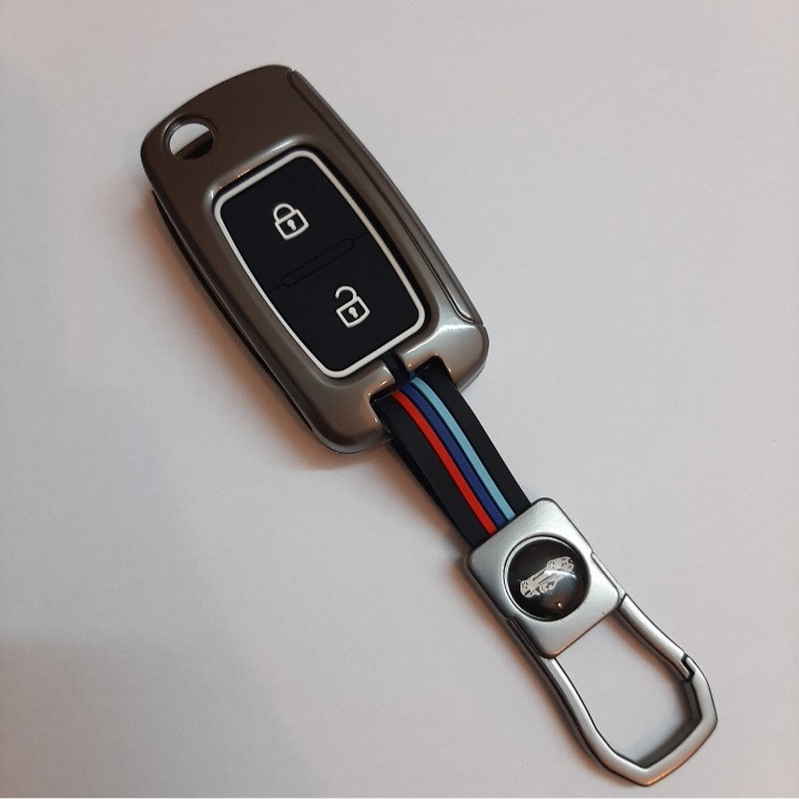 کاور ریموت و سوئیچ خودرو شاپینگ مدل DS-PARS-2key-car-metal مناسب برای پژو 405