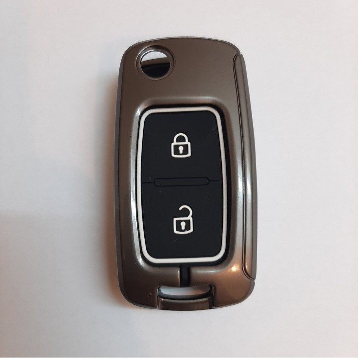 کاور ریموت و سوئیچ خودرو شاپینگ مدل DS-PARS-2key-car-metal مناسب برای پژو 405