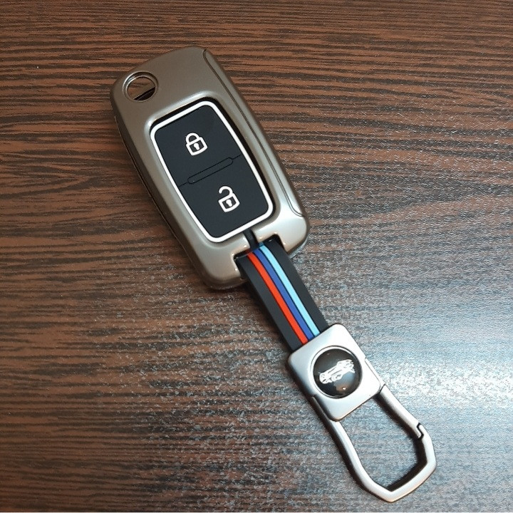 کاور ریموت و سوئیچ خودرو شاپینگ مدل DS-PARS-2key-car-metal مناسب برای پژو 405