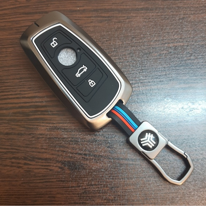کاور ریموت و سوئیچ خودرو دیاموند شاپینگ مدل DS-QUICK-R-metal-logo مناسب برای کوییک آر