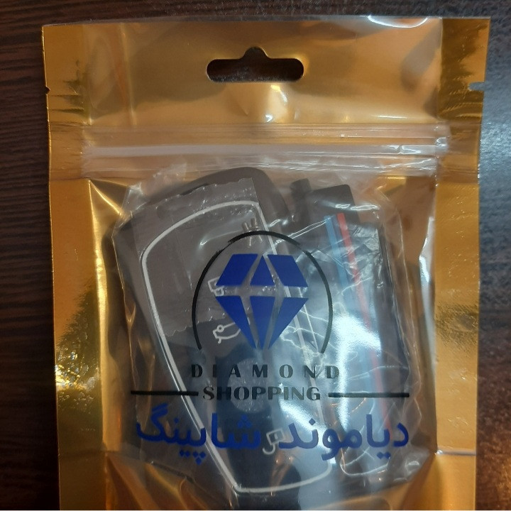 کاور ریموت و سوئیچ خودرو دیاموند شاپینگ مدل DS-QUICK-R-metal-logo مناسب برای کوییک آر