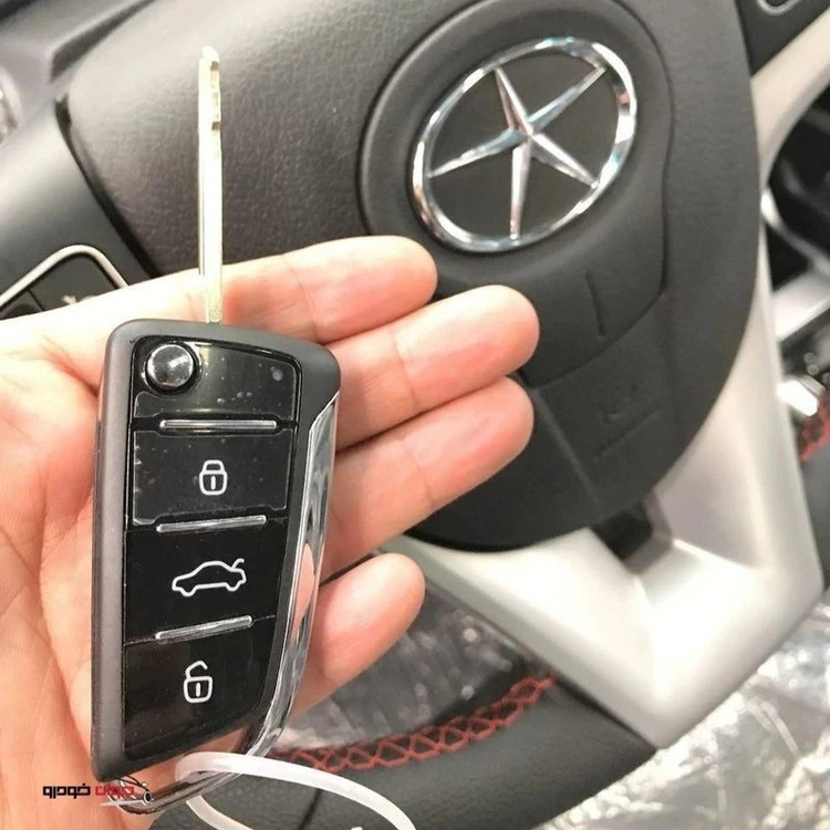 کاور ریموت و سوئیچ خودرو دیاموند شاپینگ مدل DS-car-metal مناسب برای جک S3