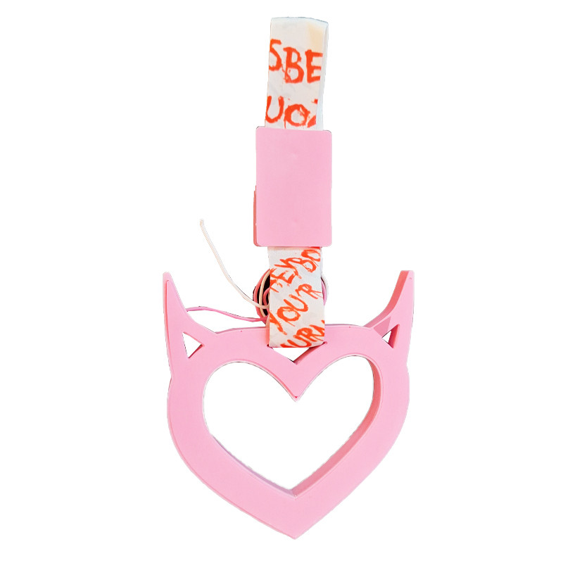 آویز تزئینی خودرو کالانیکس مدل AVIZ-PINK-101067 طرح سوریکاوا چراغدار