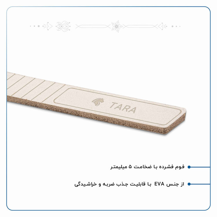 محافظ لبه آینه خودرو ماهوت مدل RAZR-W مناسب برای ایرانخودرو TARA مجموعه 2 عددی