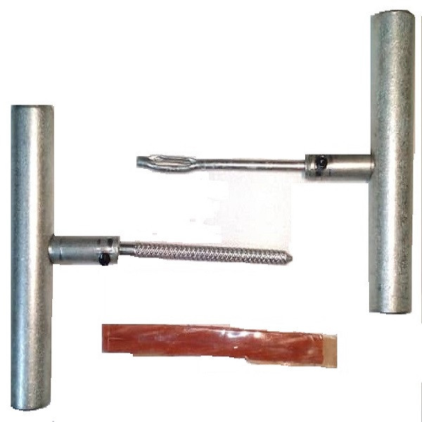 کیت پنچر گیری لاستیک خودرو تایگر مدل فلزی