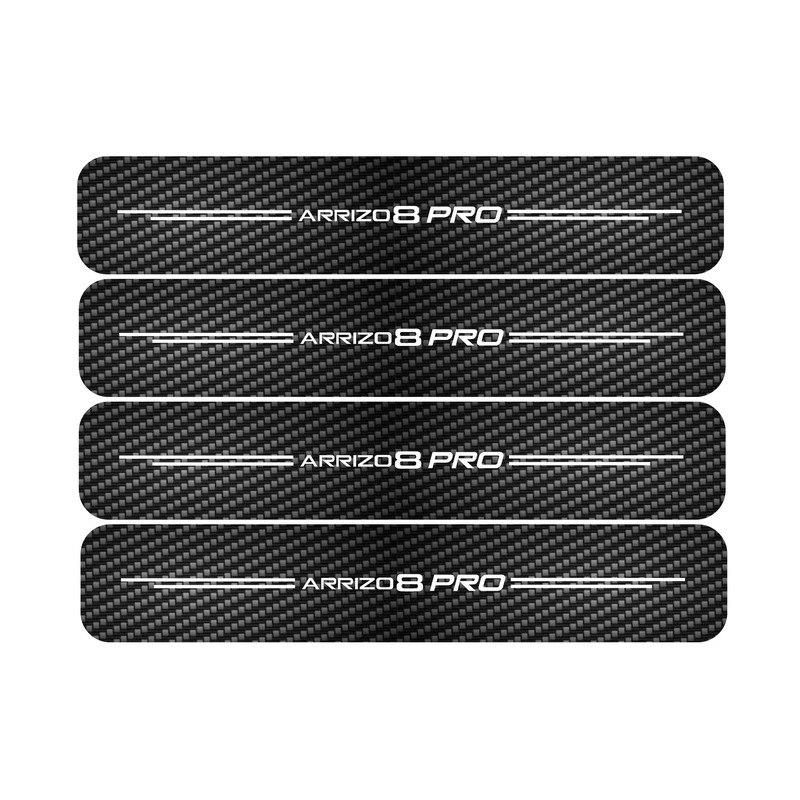 برچسب پارکابی مهدیار طرح کربن کد LCE001 مناسب برای آریزو 8پرو مجموعه 4 عددی