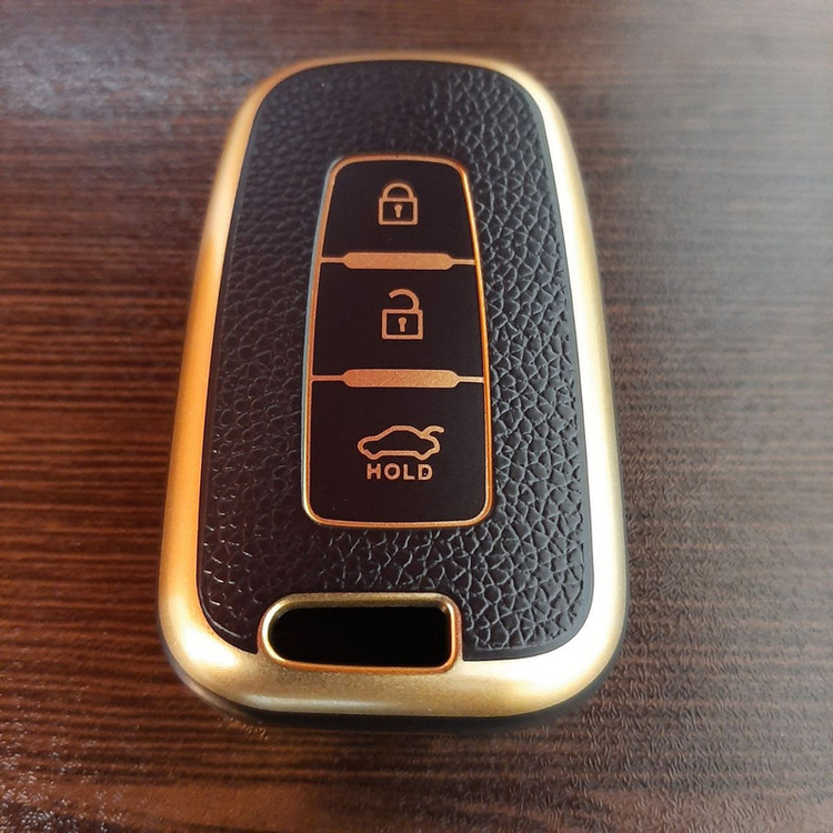 کاور ریموت و سوئیچ خودرو یونیورس اکسسوری مدل UNIVERSE-CHARMI-HYUNDAI-3 مناسب برای سوناتا YF