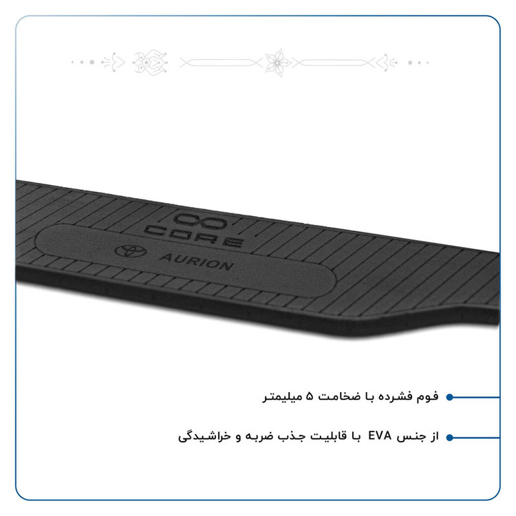 محافظ گوشه سپر خودرو ماهوت مدل CORE-B مناسب برای تویوتا AURION مجموعه 2 عددی