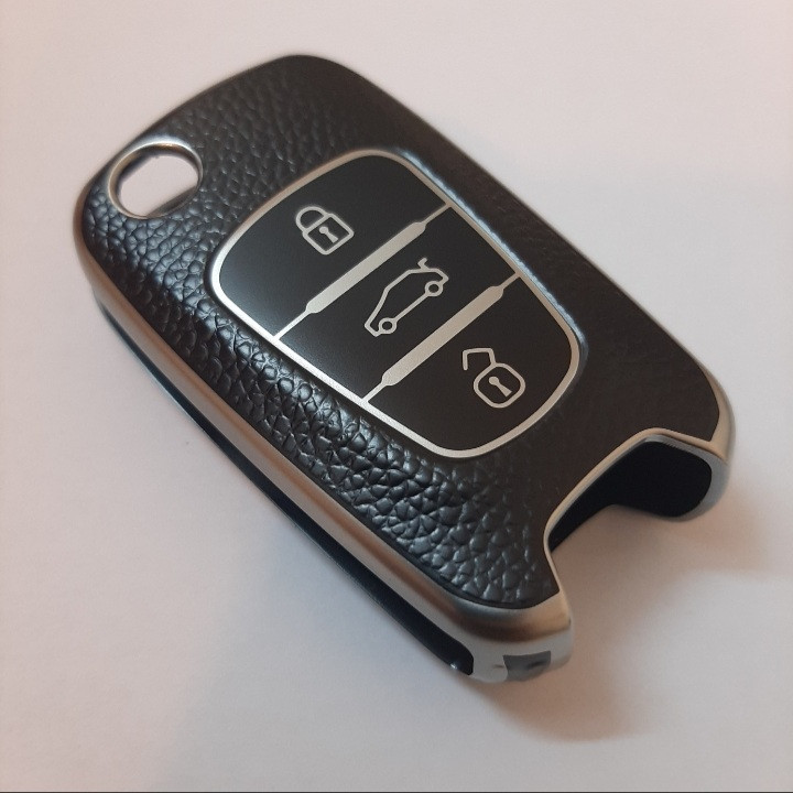 کاور ریموت و سوئیچ خودرو دیاموند شاپینگ مدل DS LEATHER مناسب برای کیا سراتو