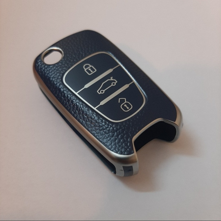 کاور ریموت و سوئیچ خودرو دیاموند شاپینگ مدل DS LEATHER مناسب برای کیا سراتو