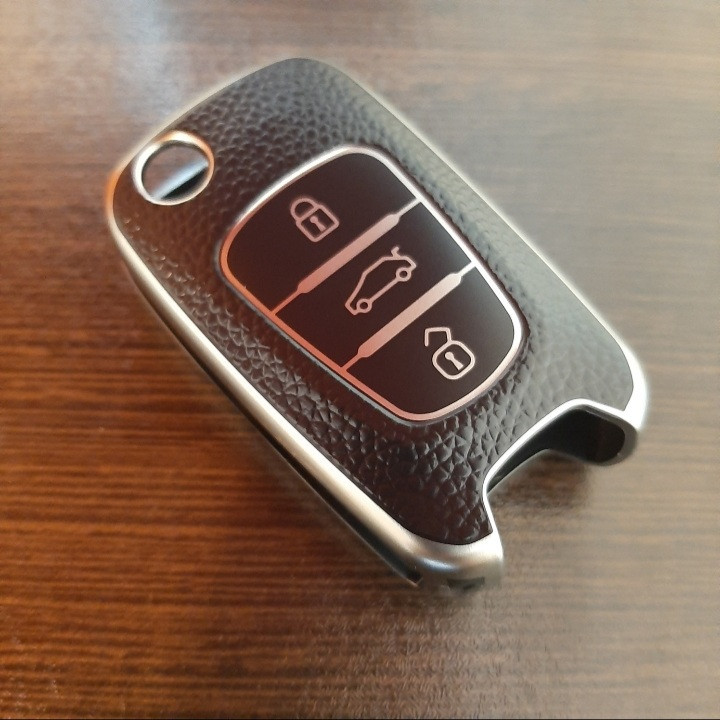 کاور ریموت و سوئیچ خودرو دیاموند شاپینگ مدل DS LEATHER مناسب برای کیا سراتو