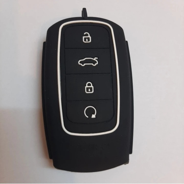 کاور سوییچ خودرو دیاموند شاپینگ مدل DS-Tiggo-8PRO-logo-metal مناسب برای چری تیگو 8 پرو