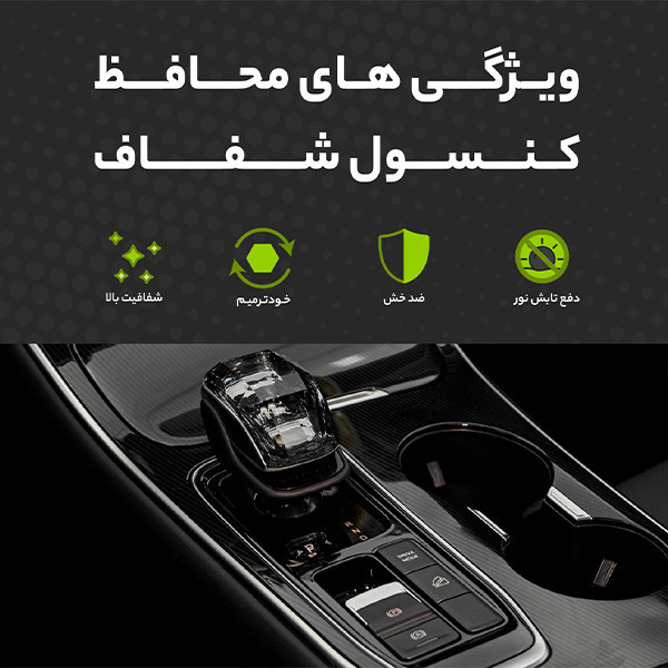 برچسب محافظ مانیتور و کنسول خودرو مولتی نانو مدل X-F1T مناسب برای کی ام سی T8 مجموعه 19 عددی