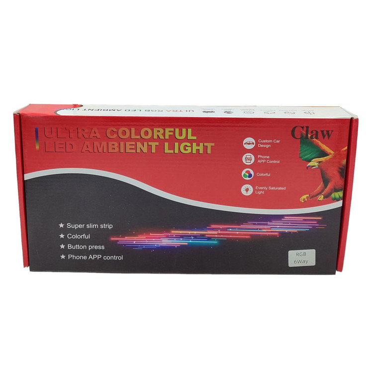 چراغ الوایر خودرو کلاو مدل RGB Light