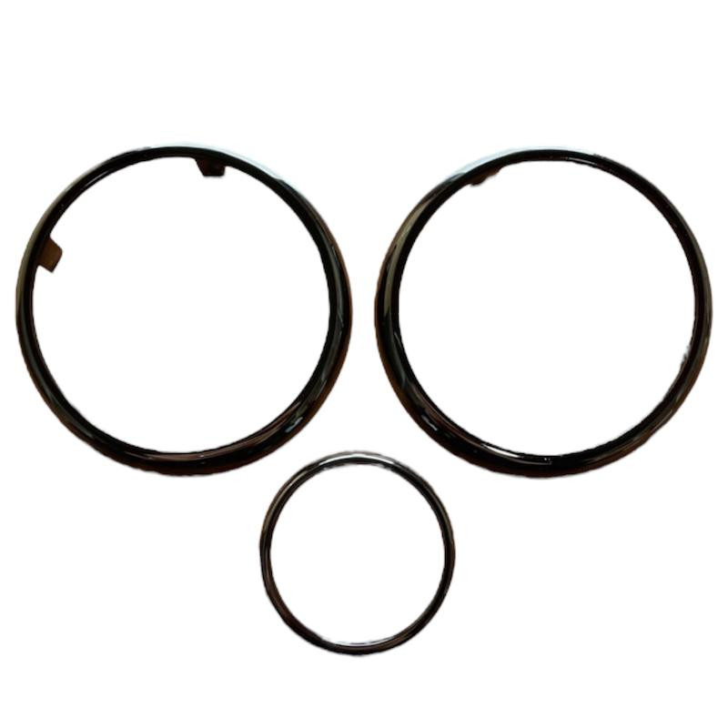 حلقه دور کیلومتر خودرو چیکال مدل پیانویی کد P-2033 مناسب برای پژو 207 بسته 3 عددی