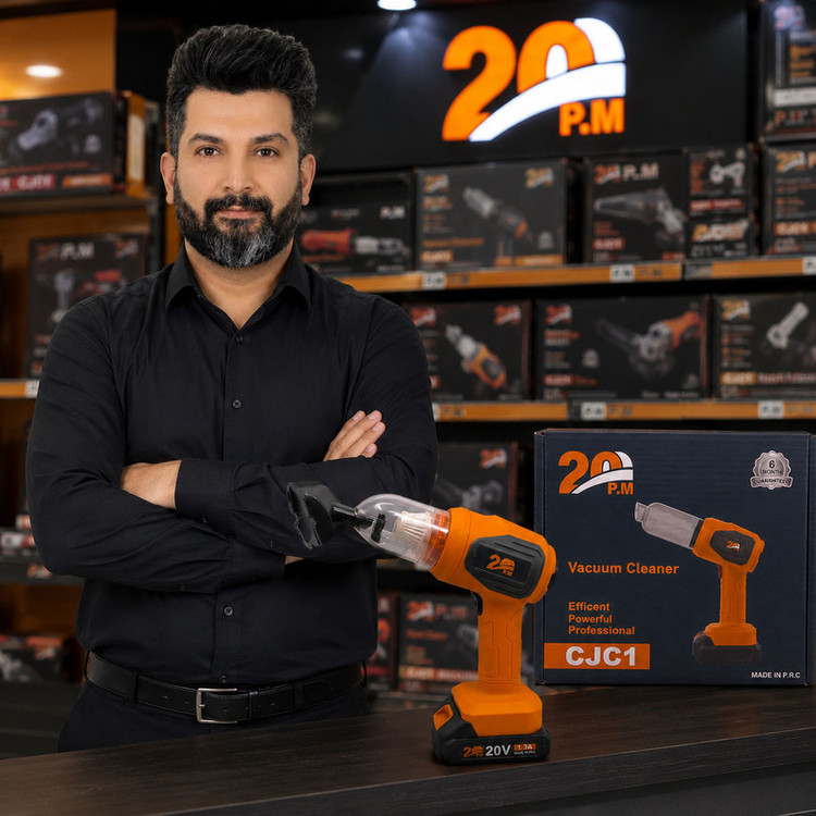 جارو شارژی دستی پی ام مدل 20V