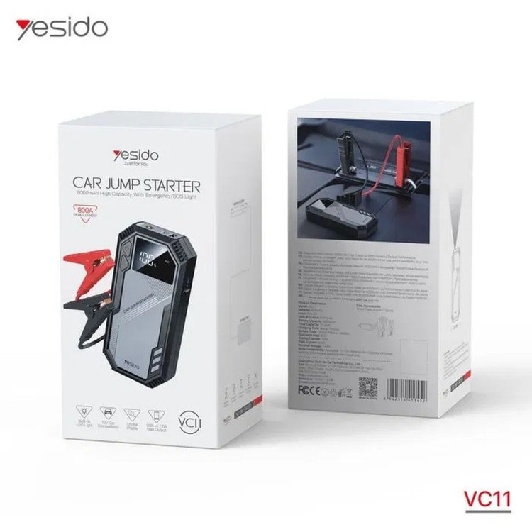 جامپ استارتر خودرو یسیدو مدل vc11