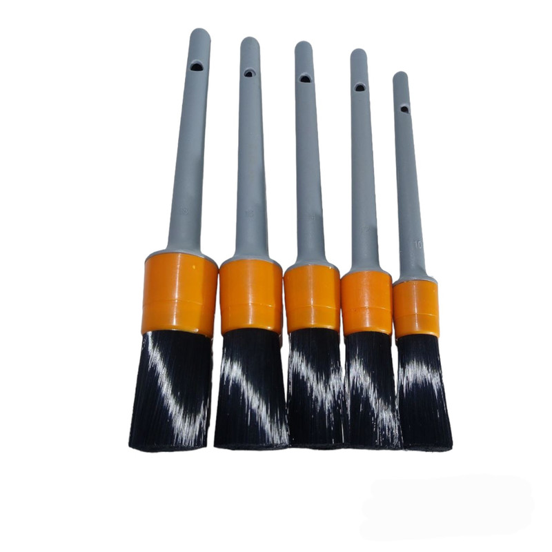 فرچه دیتیلینگ خودرو مدل c5 مجموعه ۵ عددی