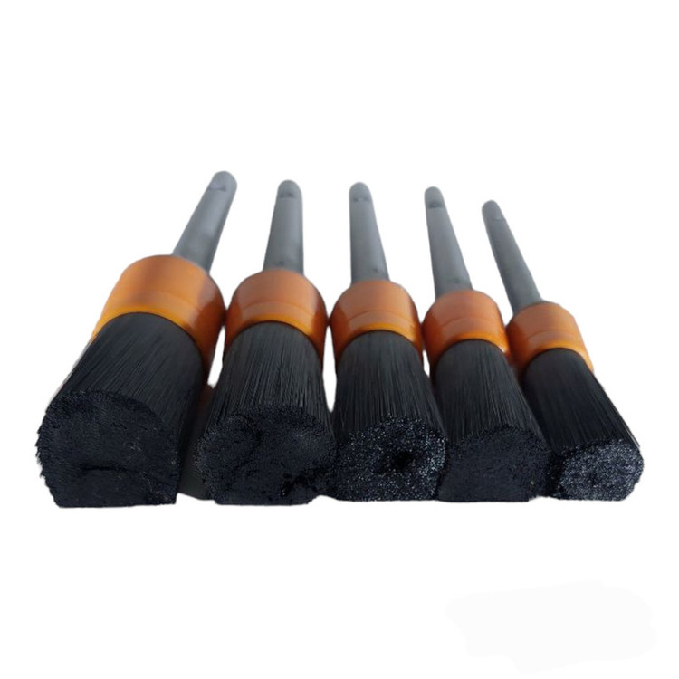 فرچه دیتیلینگ خودرو مدل c5 مجموعه ۵ عددی