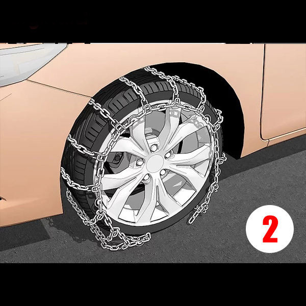 زنجیر چرخ مدل SNOW PRO مناسب برای شاهین بسته دو عددی