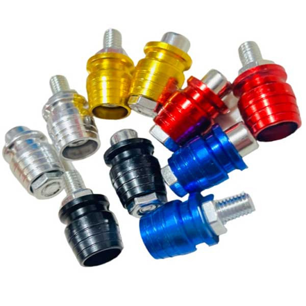گل پیچ موتور سیکلت وارون مدل A-88-BLU بسته 2 عددی
