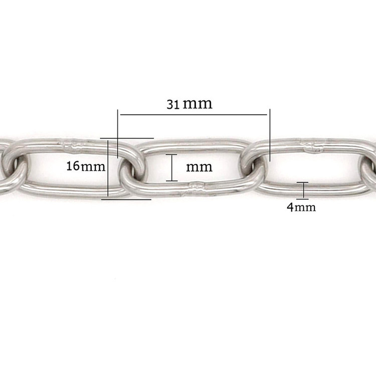 زنجیر گالوانیزه مدل 4mm طول 4 متر