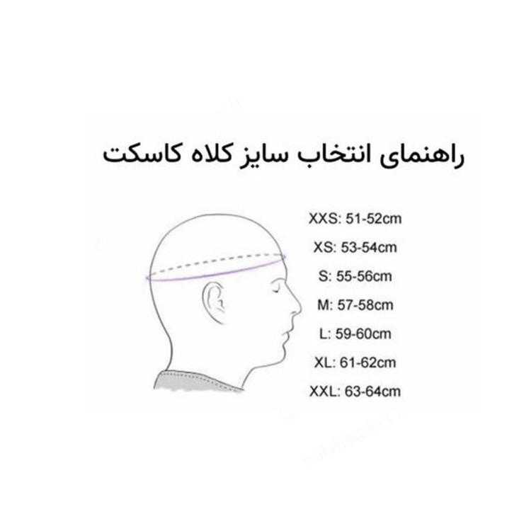 کلاه کاسکت دبلیو استاندارد مدل_Bright_BF
