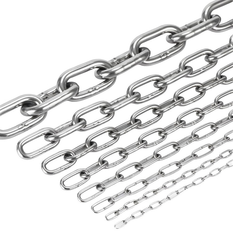 زنجیر گالوانیزه مدل 4mm طول 1 متر