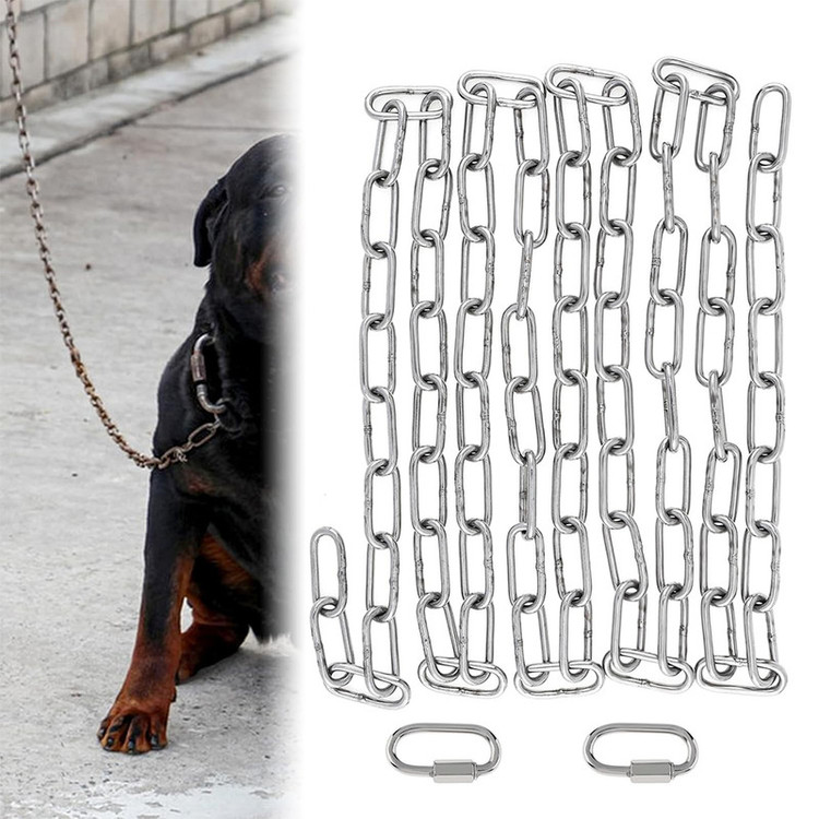 زنجیر گالوانیزه مدل 4mm طول 1 متر