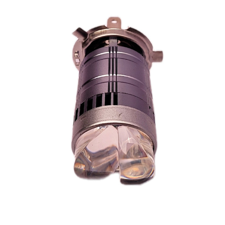 لامپ هدلایت لنز دار دو حالته موتور سیکلت مدل FERED LENS پایه H4