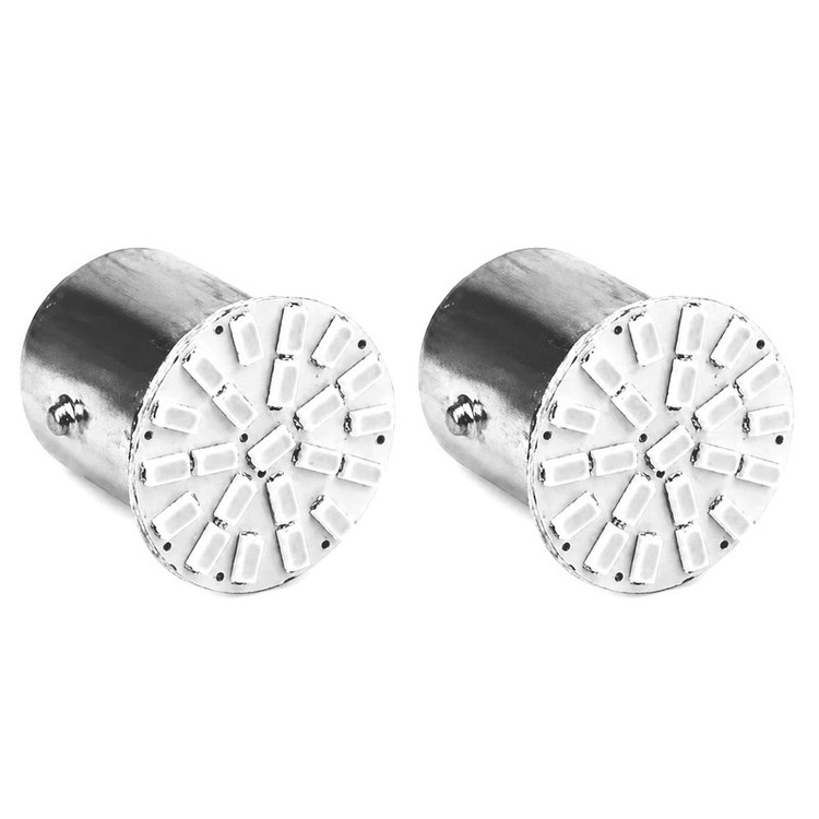 لامپ ال ای دی خودرو سام مدل فندقی 22smd کد R2 پایه دوکنتاکت مجموعه دو عددی