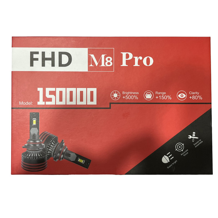 لامپ هدلایت خودرو کانپکس اف اچ دی مدل M8 PRO 15000 پایه 9005 بسته دو عددی