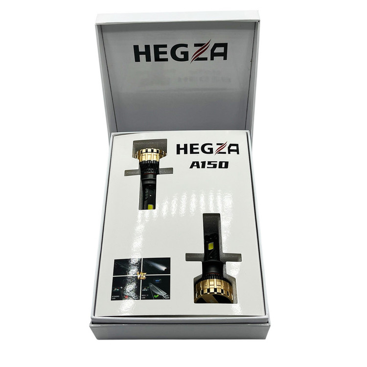 هدلایت لامپ خودرو مدل ZIMMER HEGZA 150 پایه H4 بسته دو عددی
