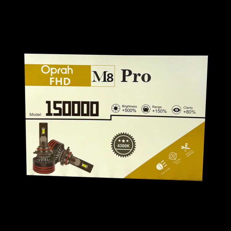 لامپ هدلایت خودرو اپرا مدل M8-PRO-4300 پایه H7 بسته دو عددی