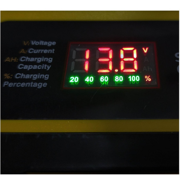 شارژر هوشمند باتری 12 ولت تک فاز رومکس مدل YX-1201-1 ظرفیت 120 وات