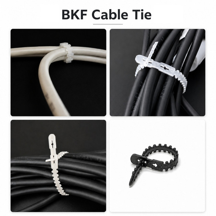 بست کمربندی مهاوید مدل BKF-12 بسته 50 عددی