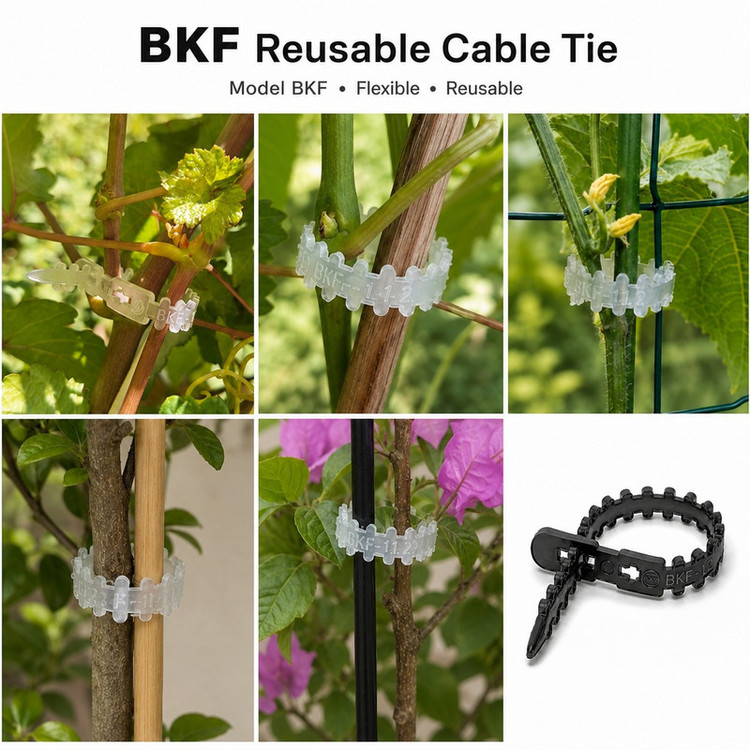 بست کمربندی مهاوید مدل BKF-12 بسته 50 عددی