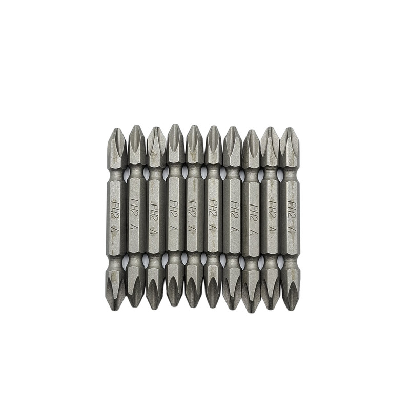 سری پیچ گوشتی دو سر چهارسو باس مدل x10PCS بسته 10 عددی