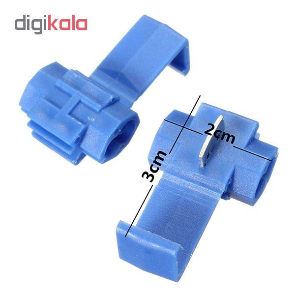 بست اتصال سریع سیم مدل Quick Connector 14-16 بسته 100 عددی