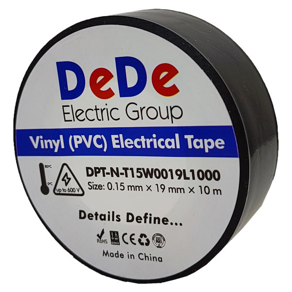 چسب برق ده ده الکتریک گروپ مدل DPT-N-T15W0019L1000-BK