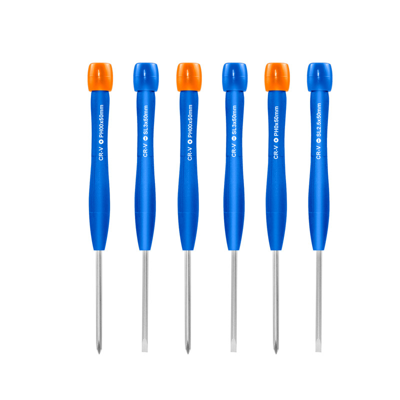 پیچ گوشتی ساعتی وادفو مدل WSS2B06 بسته 6 عددی