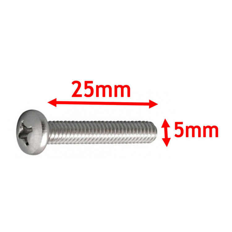 پیچ سه نظام دریل مدل چپ گرد کد 10mm سایز 2.5 سانتی متر