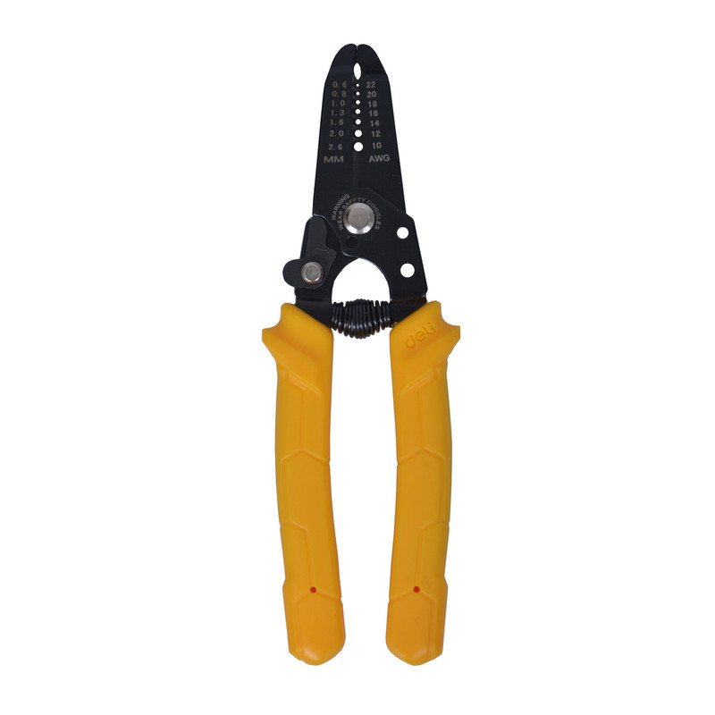 انبر سیم لخت کن دلی مدل DL2607C سایز 6.5 اینچ