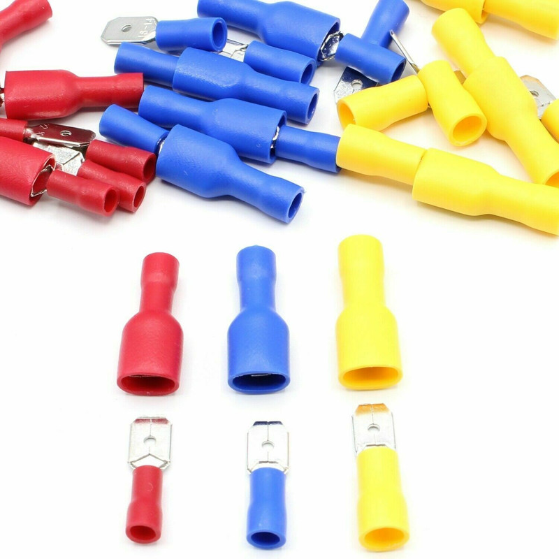 وایرشو نری و مادگی مدل کولری کد FDFD1.5-2.5-6 بسته 50 عددی