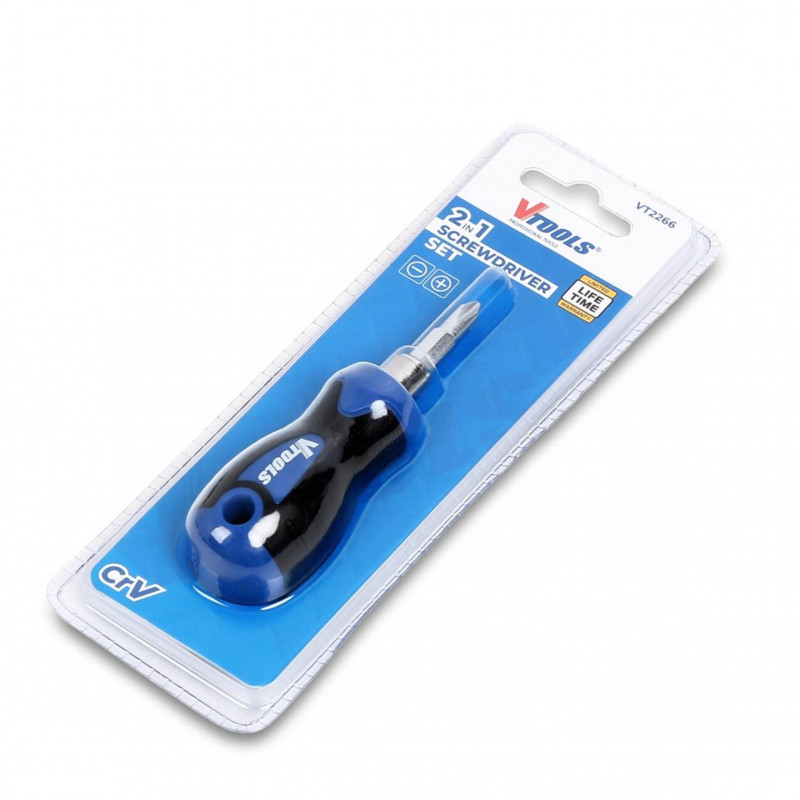 پیچ گوشتی وی تولز مدل 2 در 1 کد VT2266 سایز 6.35 میلیمتر